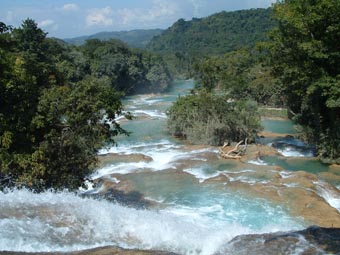 Le cascate di Agua Azul