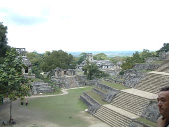 La zona archeologica di Palenque